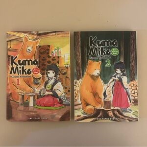 Kuma Miko Volume 1 & Volume 2 🧸 Girl Meets Bear (Kuma Miko Series) Japan 🇯🇵🎏🎎🎋